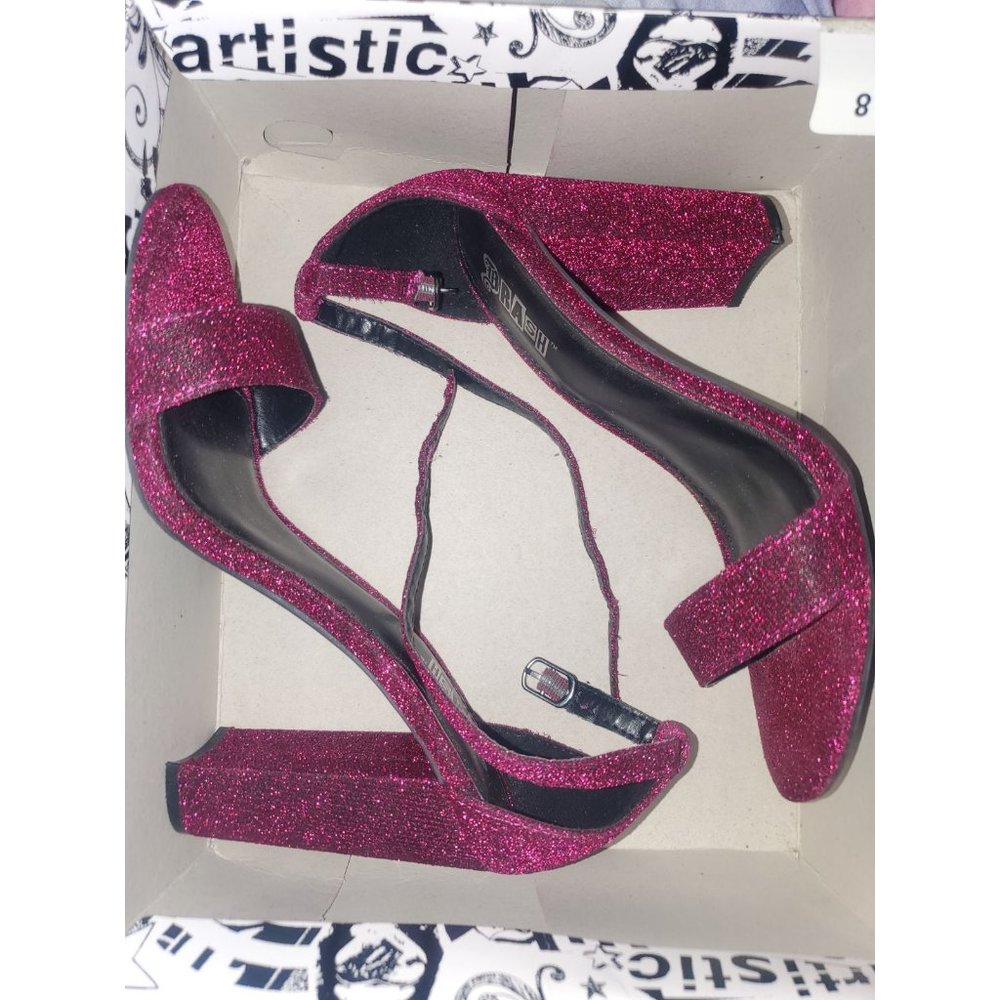 Brash Purple Heels